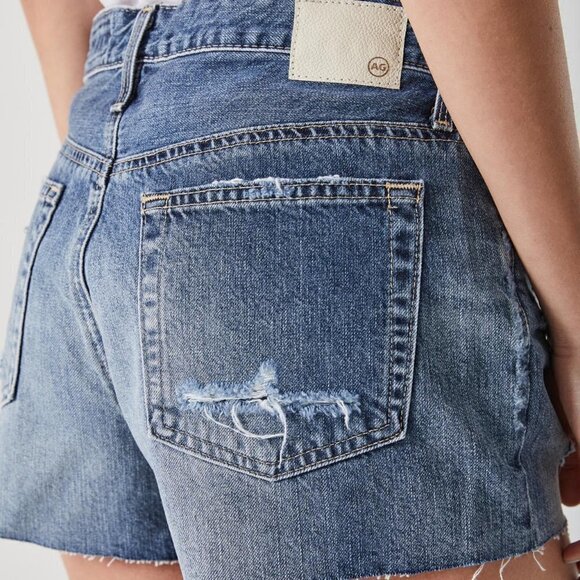 AG Adriano Goldschmied the Bryn Ex-Boyfriend Cut-Off Short size 25 NWT - Picture 9 of 14